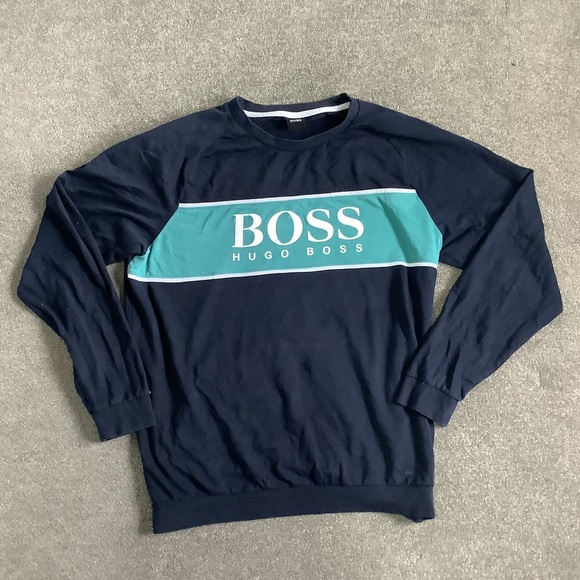 Hugo Boss Other - Men’s Hugo boss long sleeve T-shirt in navy size XL